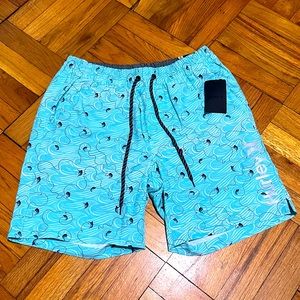 NWT Men’s Hurley Volley Swim Shorts